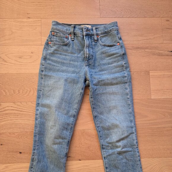 Madewell Petite Perfect Vintage Jean - Size 23P, Medium Wash - Picture 1 of 5